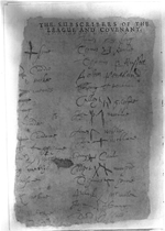 Solemn League & Covenant, signatures